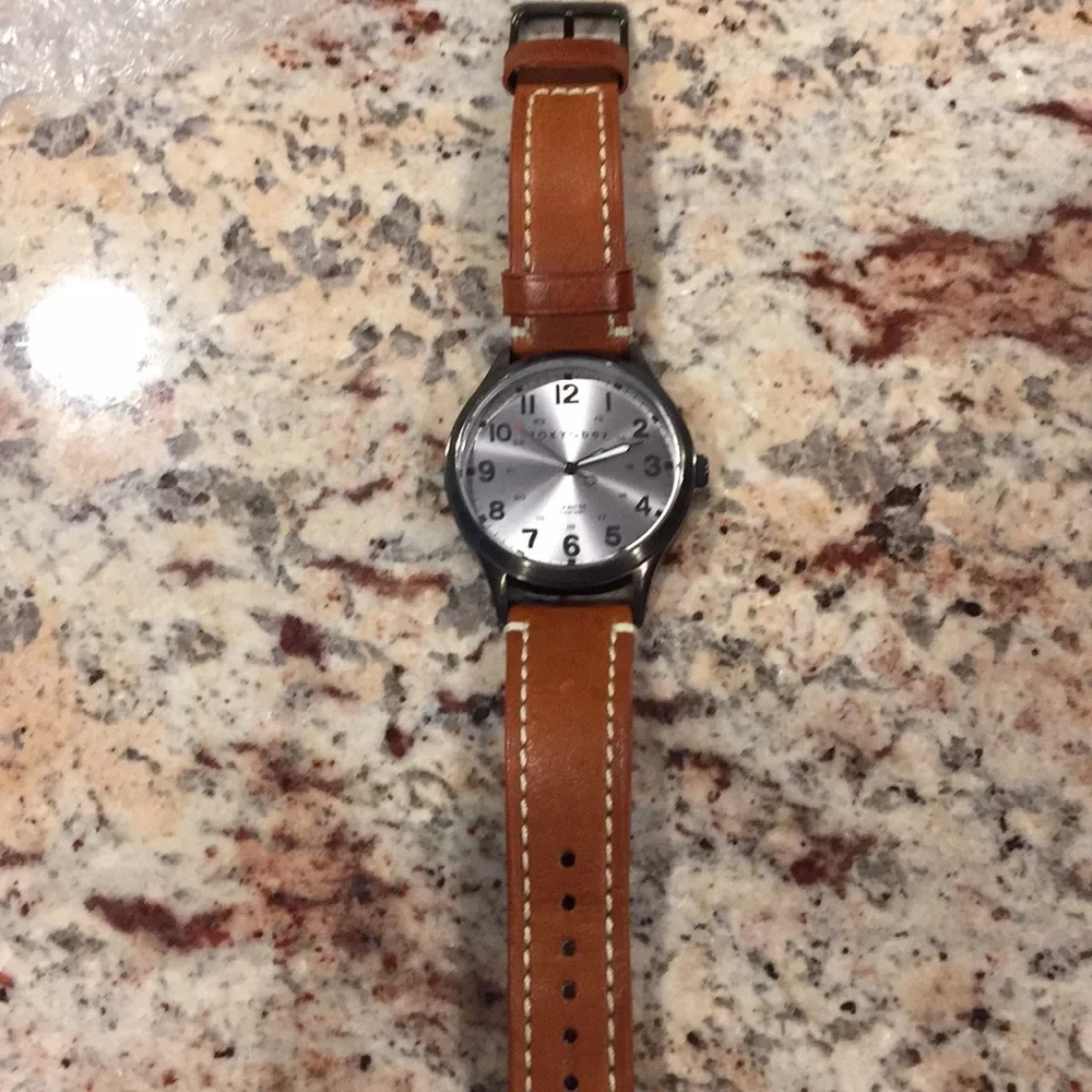 Tokyobay Watch w Brown Leather Band